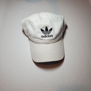 White Adidas Hat